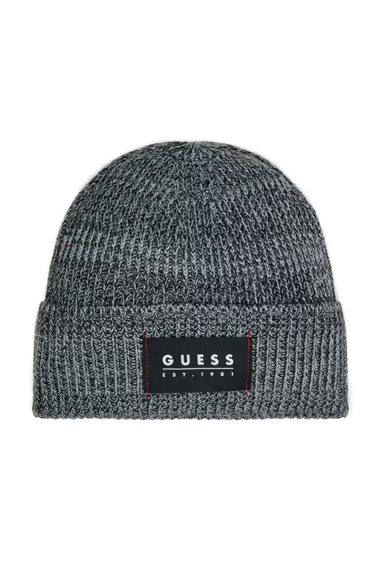 GUESS Caciula barbati - 303020 - Poliester - Gri / Negru - L INTL