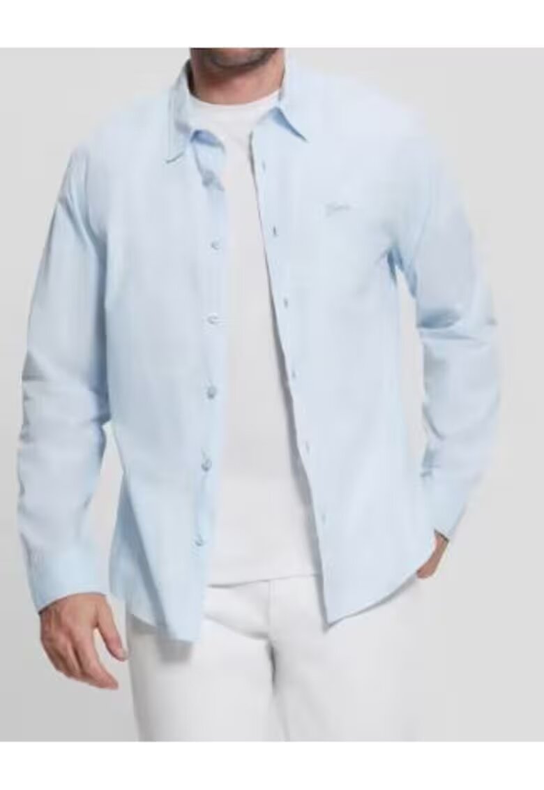 GUESS Camasa din bumbac cu croiala slim -