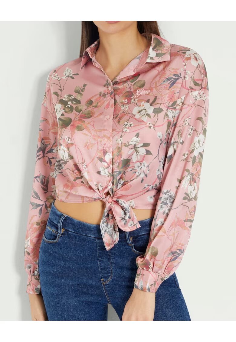 GUESS Camasa florala crop