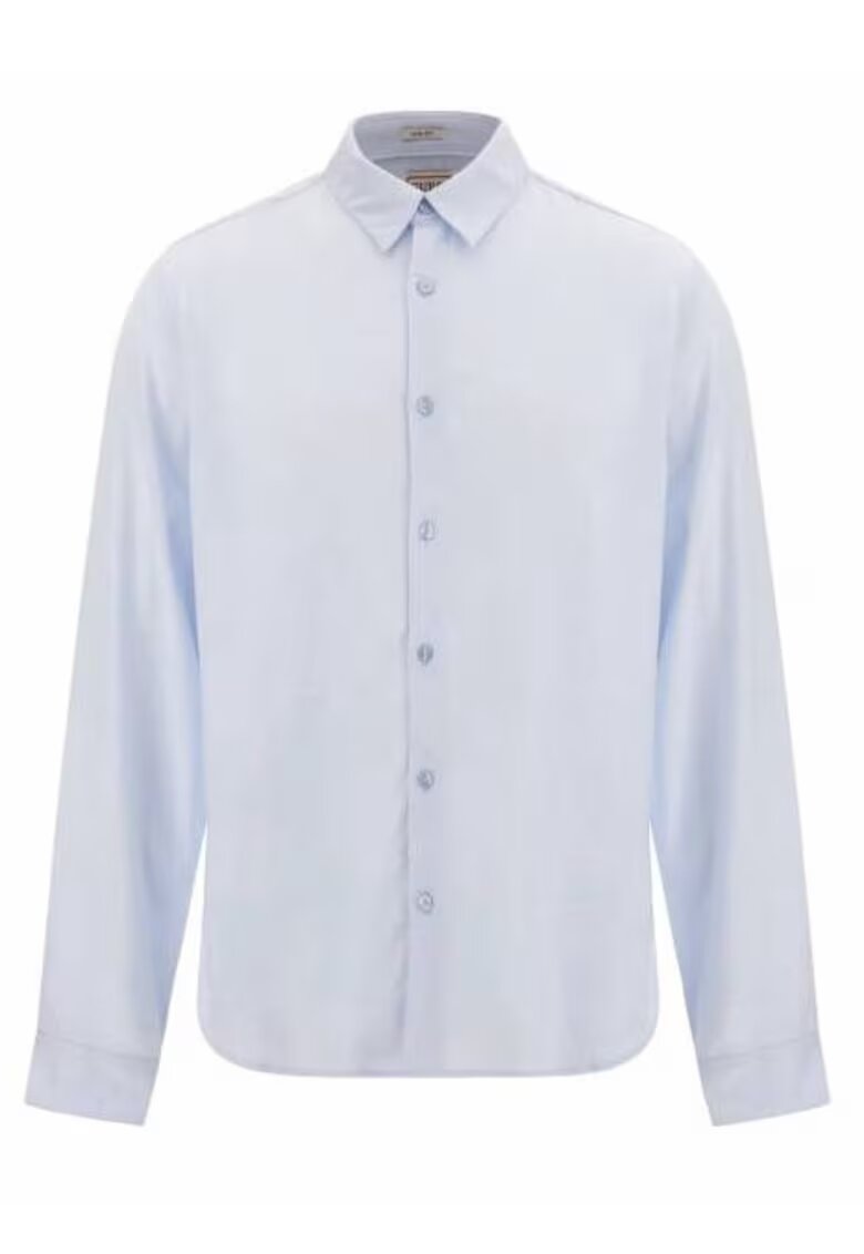 GUESS Camasa pentru barbati - Albastru - Albastru deschis