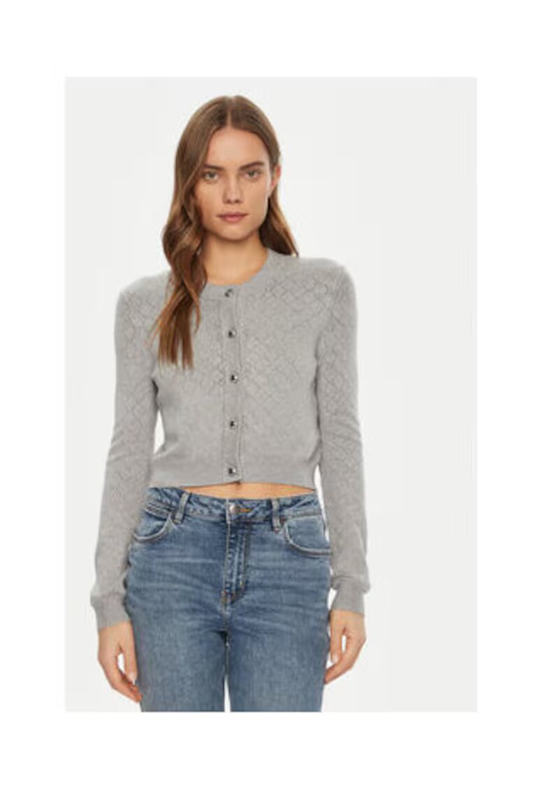 GUESS Cardigan crop cu nasturi
