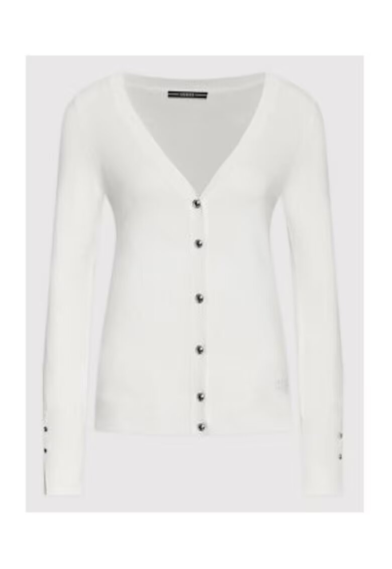 GUESS Cardigan cu decolteu in V