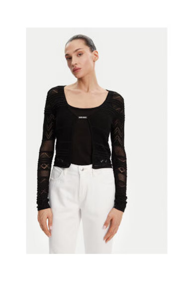 GUESS Cardigan de dama cu maneci lungi