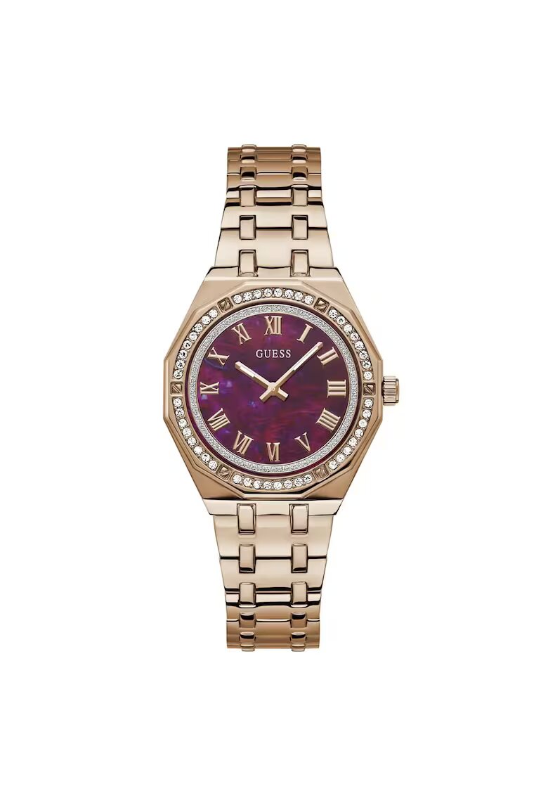 GUESS Ceas dama GW0770L3 36mm otel - curea otel - roz aurie