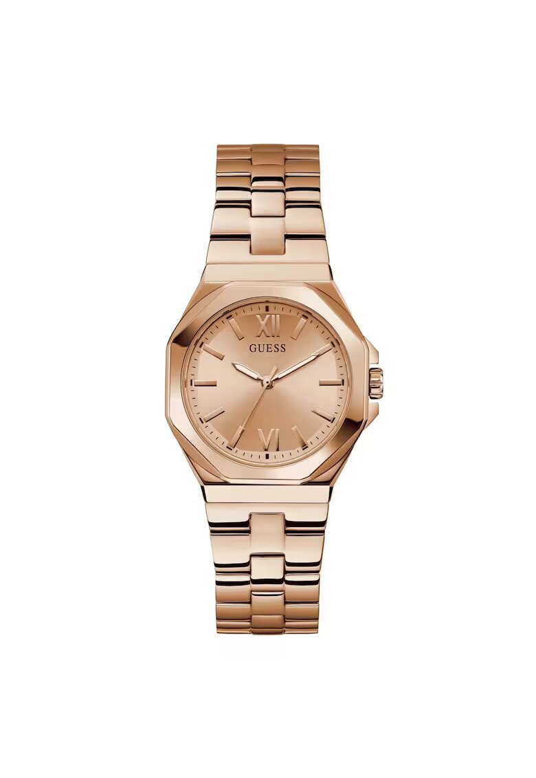 GUESS Ceas dama GW0873L3 - otel - roz auriu - 34mm - mecanism quartz - rezistent la apa 3 ATM