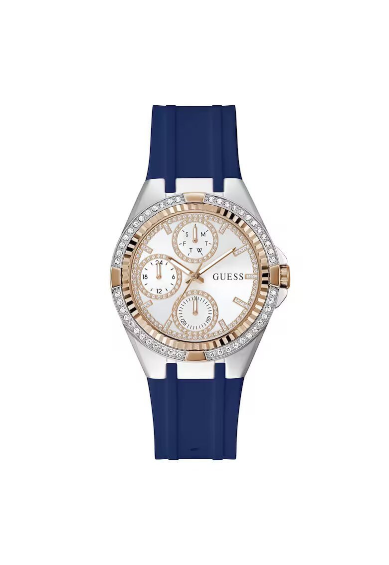 GUESS Ceas dama GW0879L2 - 39mm - silicon - albastru - rezistent la apa 3 ATM