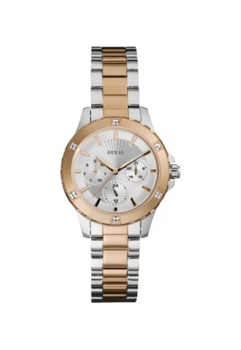 GUESS Ceas dama model Mist - mecanism Quartz - inox - culoare gri metalic - diametru 35 mm - rezistenta la apa 5 ATM