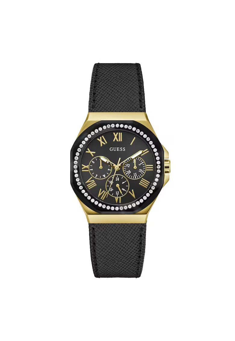 GUESS Ceas de dama GW0753L4 - carcasa 36 mm - curea din piele ecologica