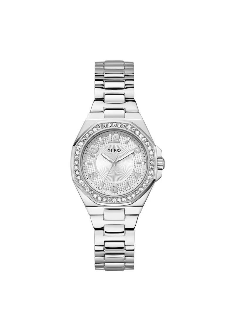 GUESS Ceas de dama GW0877L1 - carcasa 34 mm - curea din otel - 3 ATM