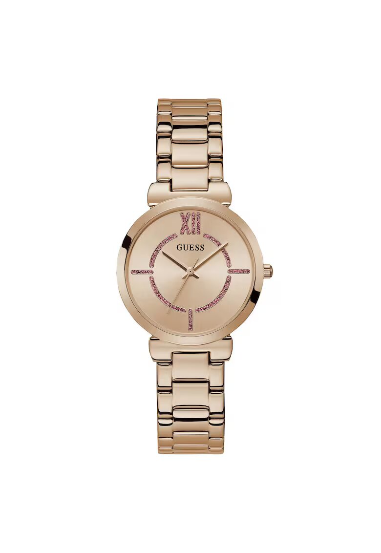 GUESS Ceas de dama U1389L3M - carcasa 34 mm - curea din otel - 3 ATM