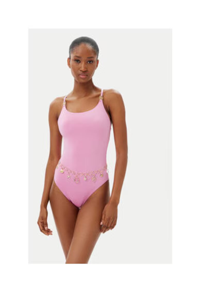 GUESS Costum de baie cu decolteu adanc pe spate