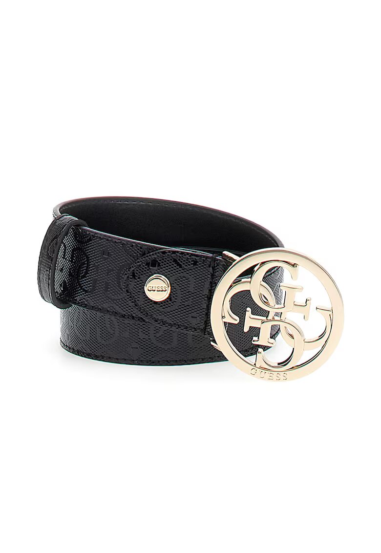 GUESS Curea de piele ecologica cu imprimeu logo Yarmilla