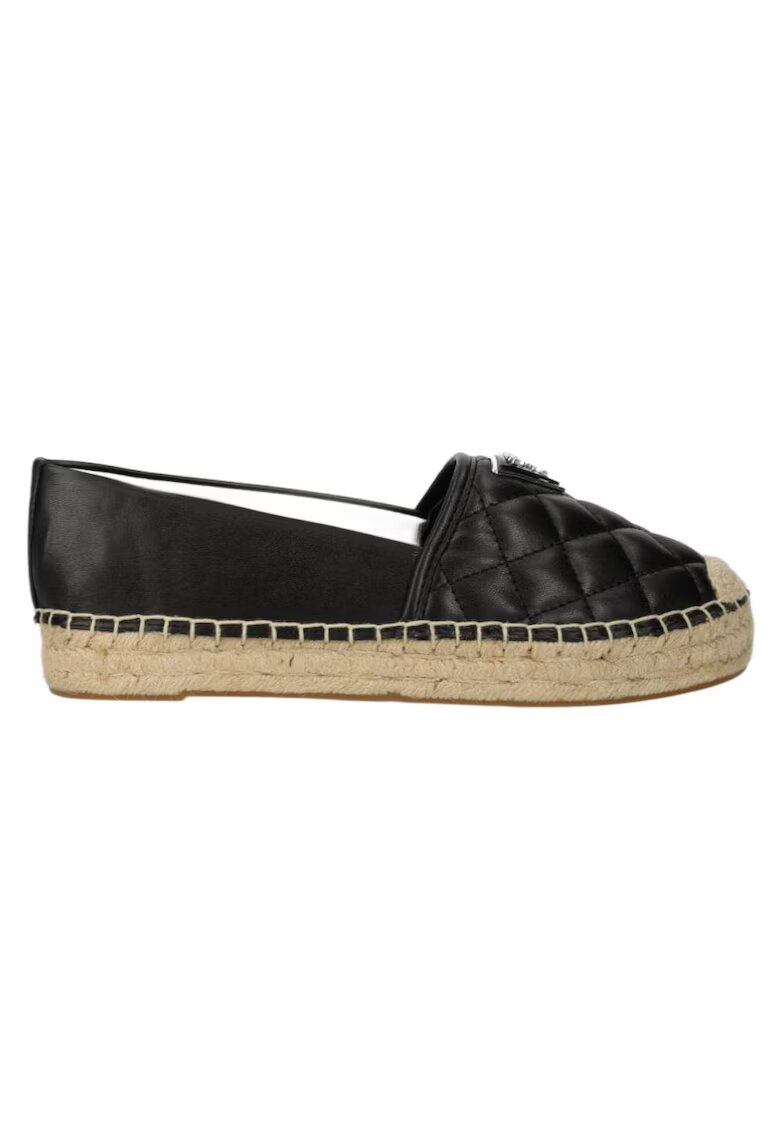 GUESS Espadrile Piele naturala - Negru - Negru