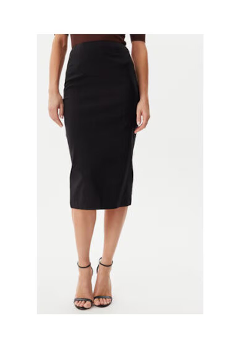 GUESS Fusta creion midi cu slit
