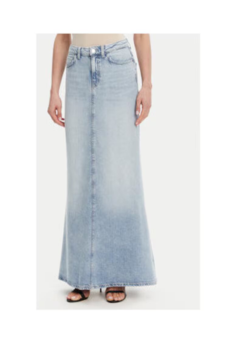 GUESS Fusta maxi de dama din denim