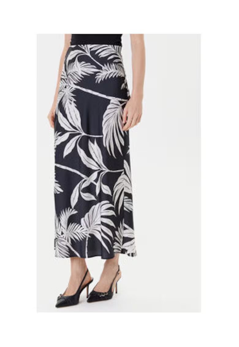 GUESS Fusta midi cu imprimeu