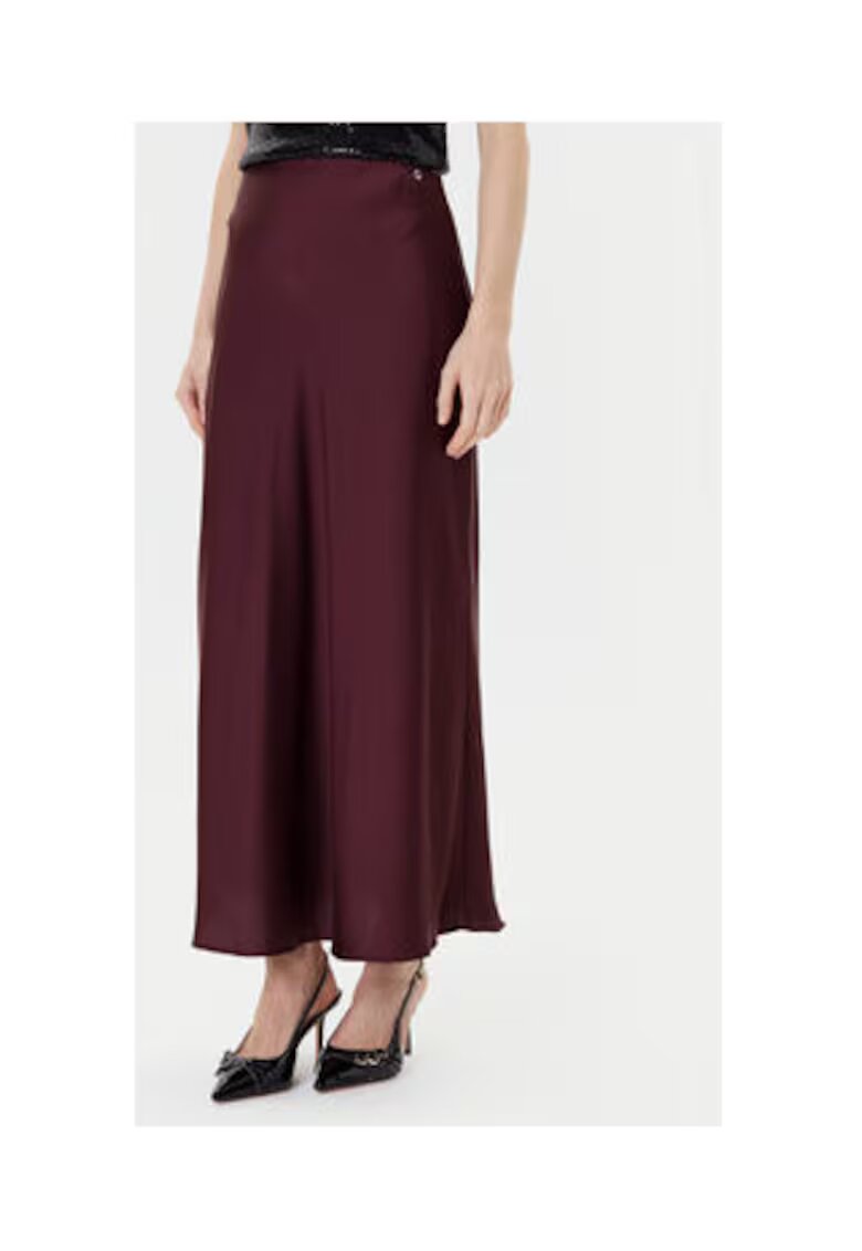 GUESS Fusta midi pentru femei - cu talie inalta