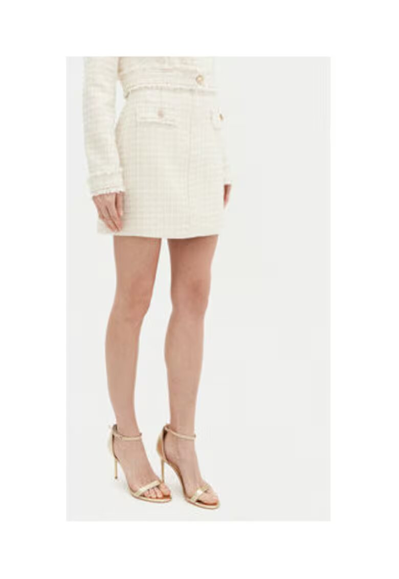 GUESS Fusta mini din tuid