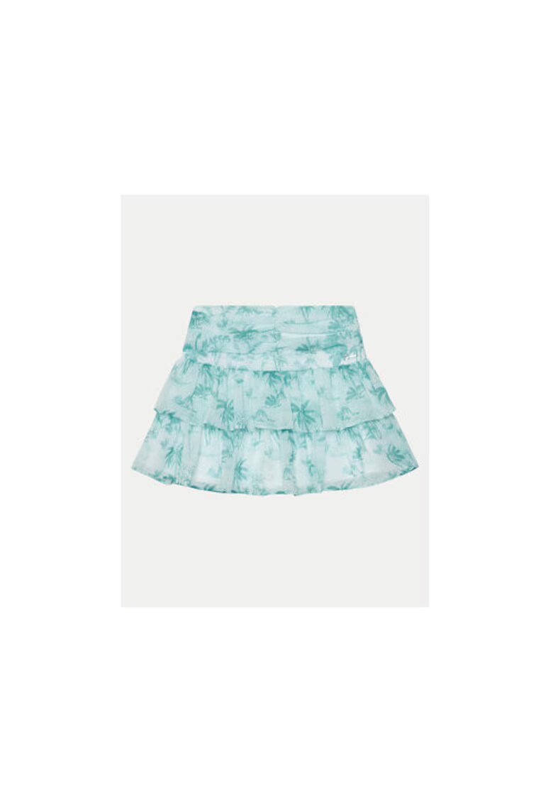 GUESS Fusta scurta cu model tropical