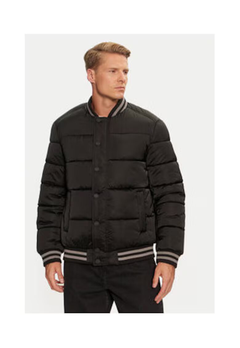 GUESS Geaca bomber cu buzunare laterale
