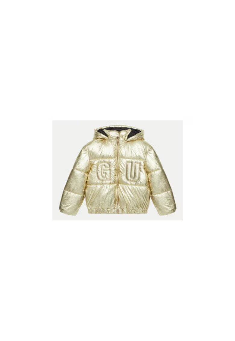 GUESS Geaca de iarna cu aspect metalizat