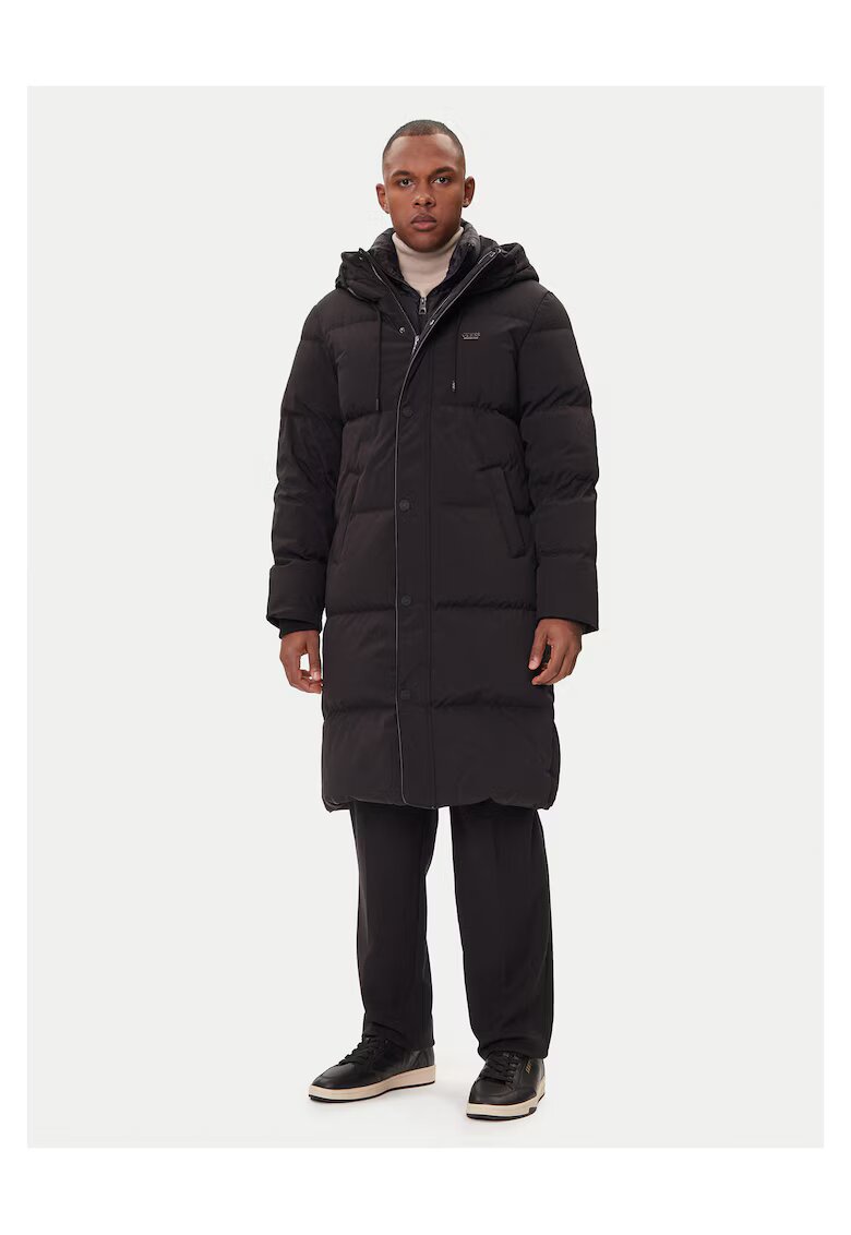 GUESS Geaca de puf barbati - neagra
