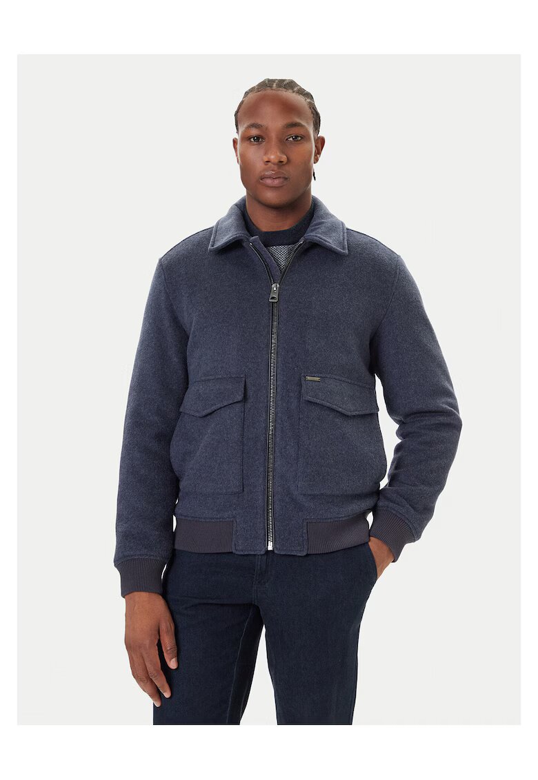 GUESS Geaca de tranzitie barbati bleumarin