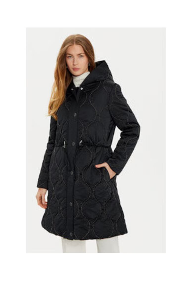 GUESS Geaca parka cu model