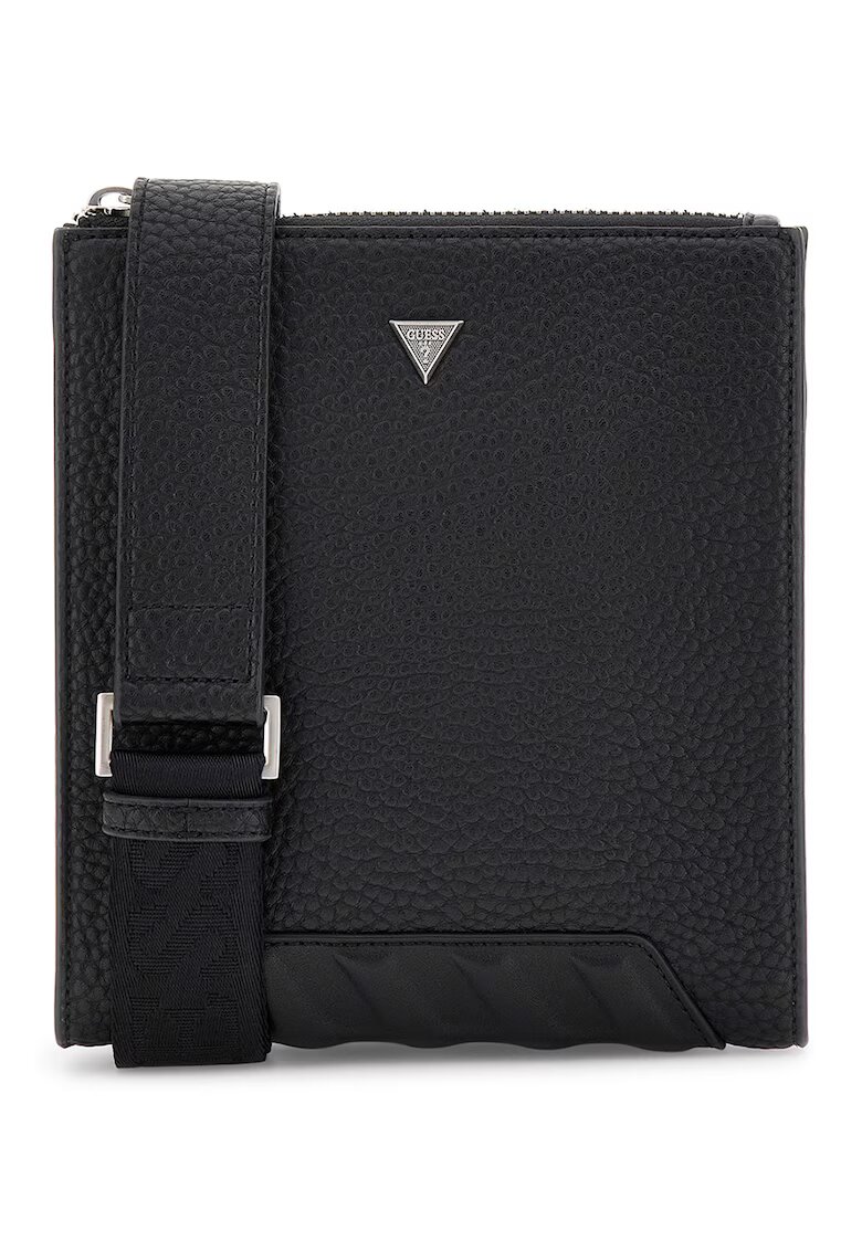 GUESS Geanta crossbody cu detaliu cu logo discret - Negru