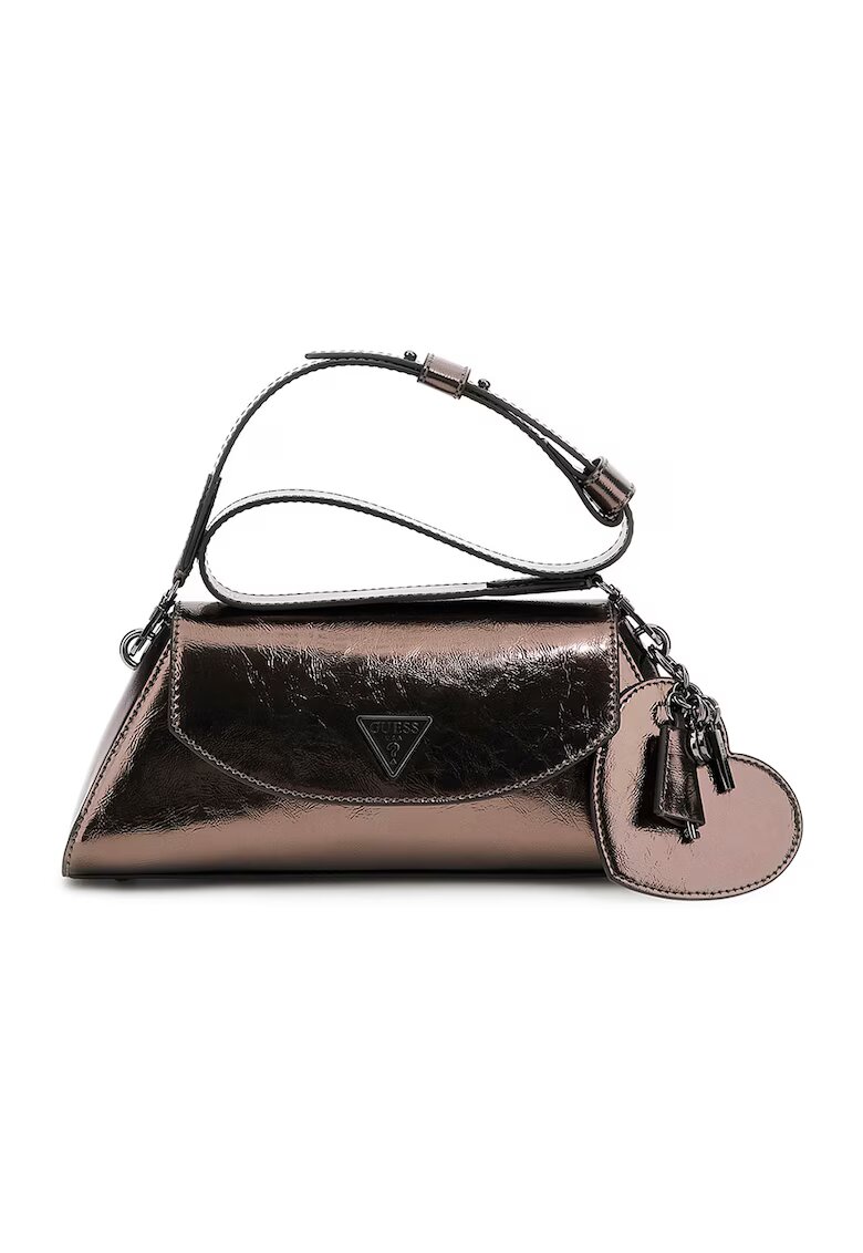 GUESS Geanta crossbody de piele ecologica - Negru