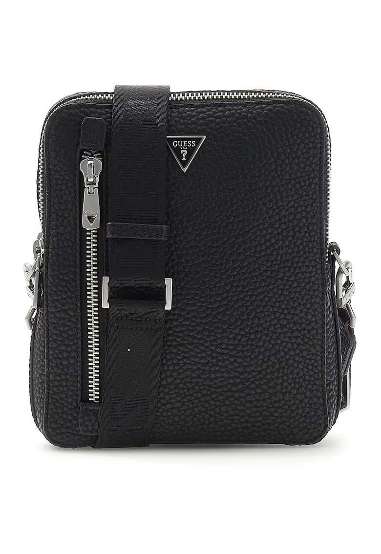 GUESS Geanta crossbody din piele ecologica cu bareta ajustabila - Negru