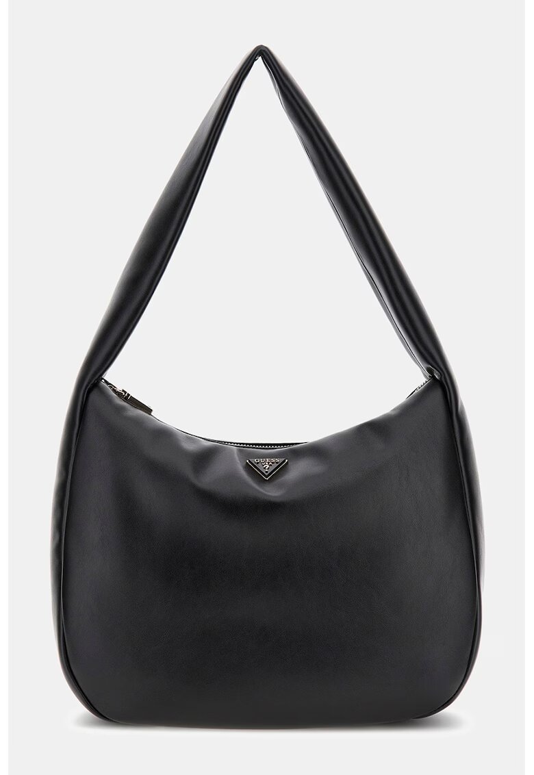 GUESS Geanta hobo de piele ecologica - Negru