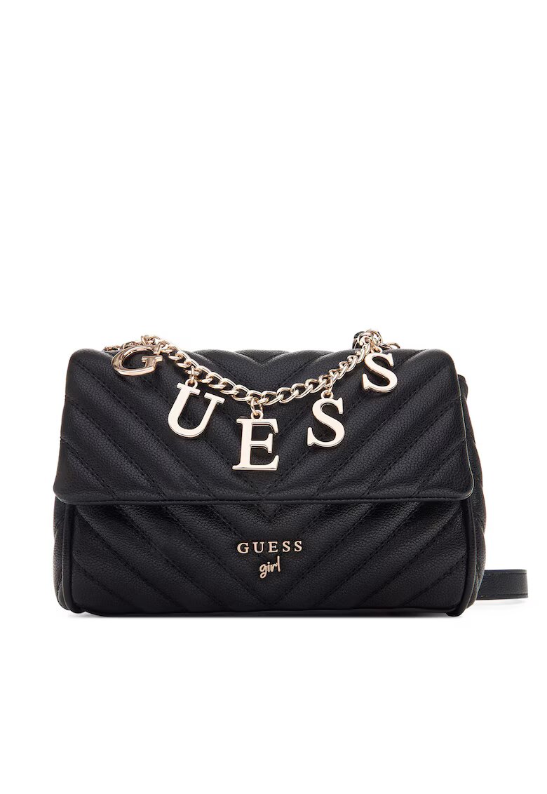 GUESS Geanta pentru dama - piele ecologica - negru