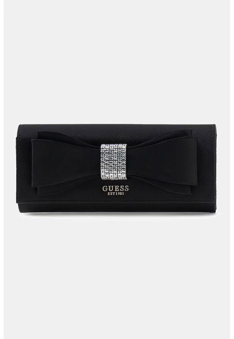 GUESS Geanta plic cu funda Elsie - Negru