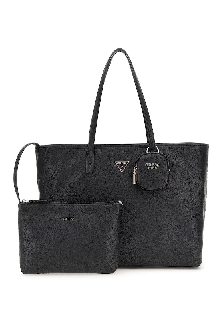 GUESS Geanta shopper cu etui interior - Negru