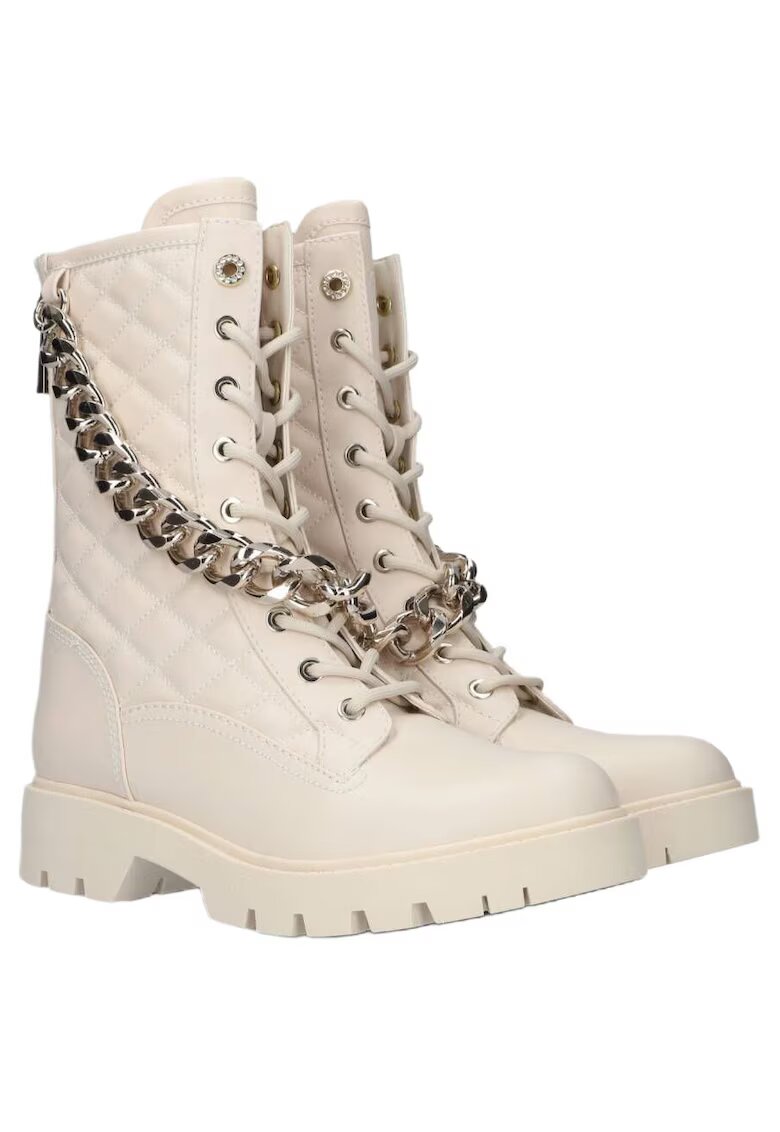 GUESS Ghete dama Piele naturala - Bej - Bej