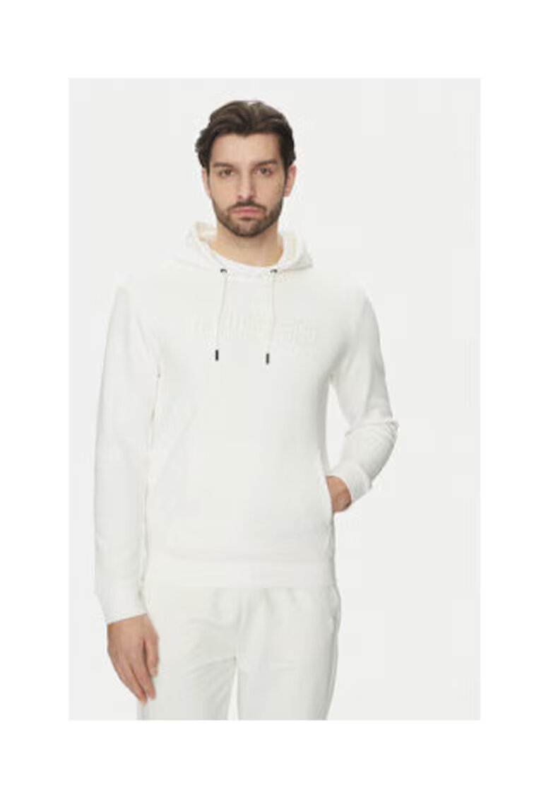 GUESS Hanorac barbatesc cu buzunar kangaroo si gluga