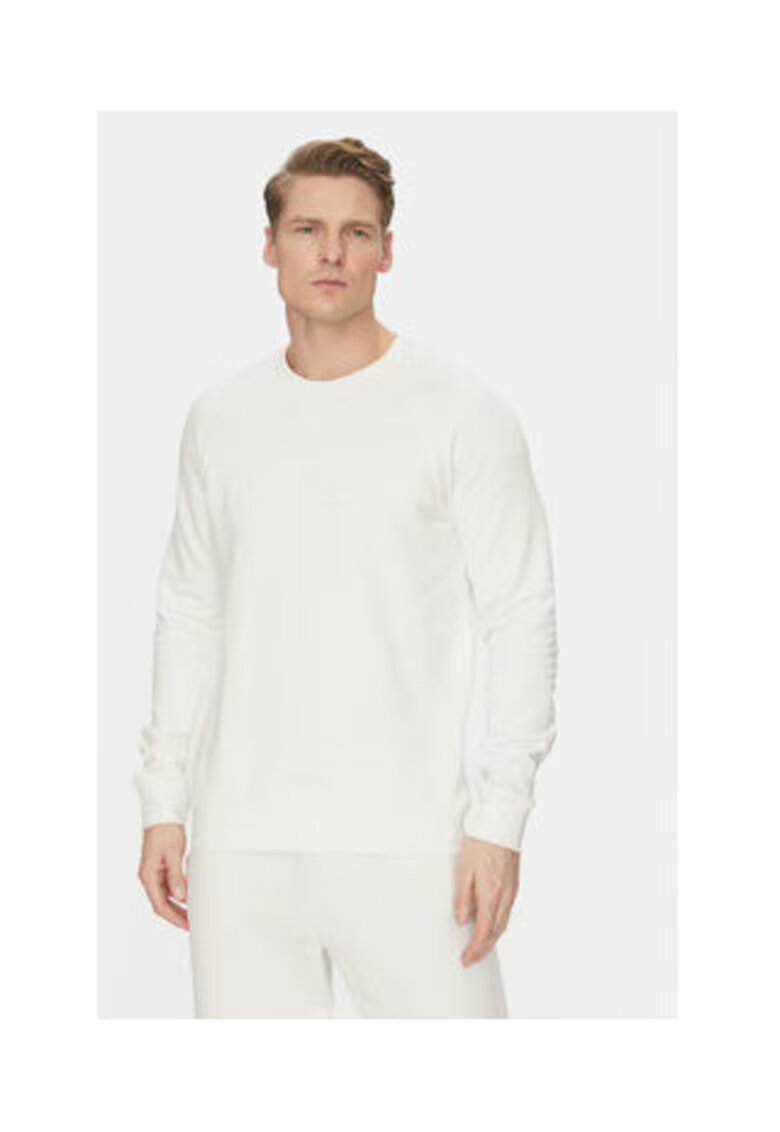 GUESS Hanorac cu model uni si decolteu la baza gatului