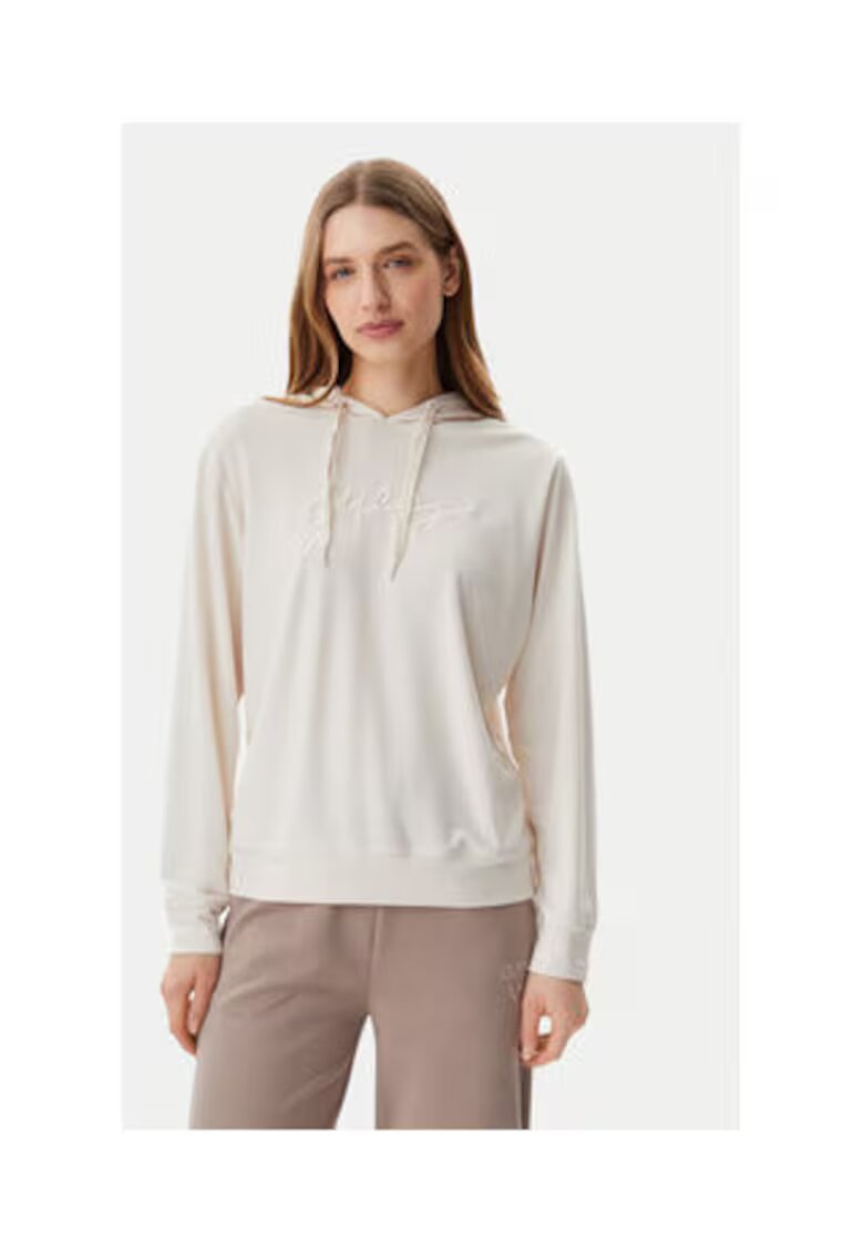 GUESS Hanorac lejer cu gluga ajustabila