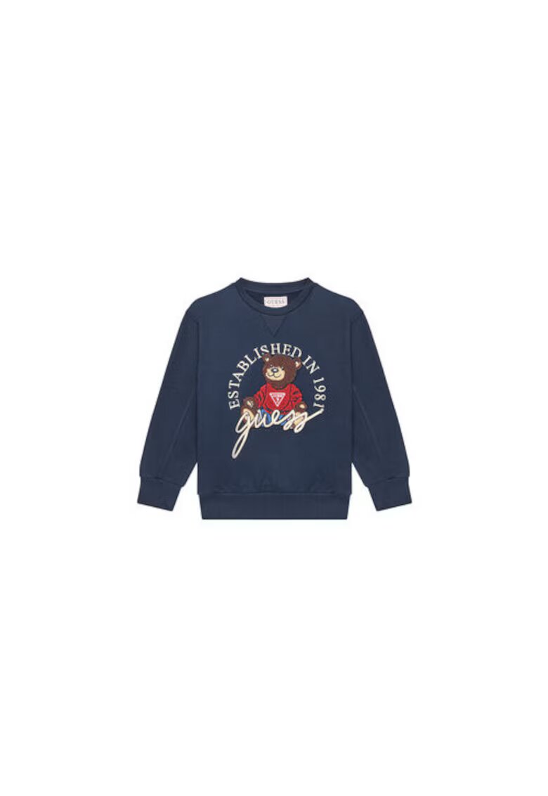 GUESS Hanorac pentru baieti - cu imprimeu grafic