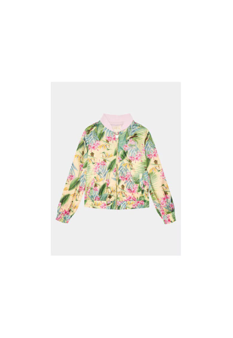 GUESS Jacheta Bomber Cu Imprimeu Floral