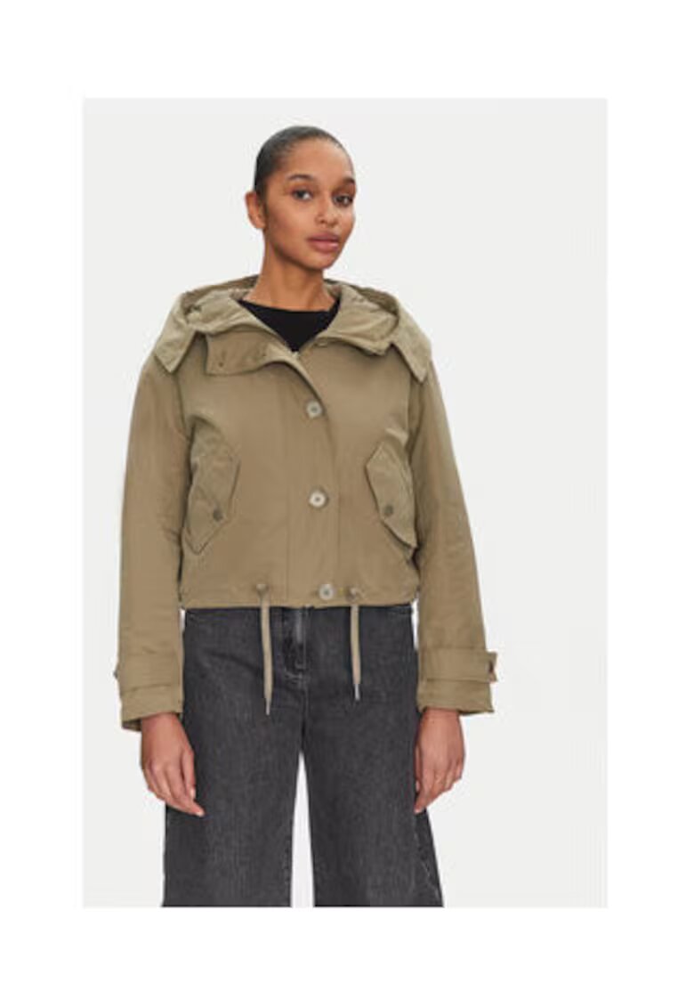 GUESS Jacheta uni cu gluga