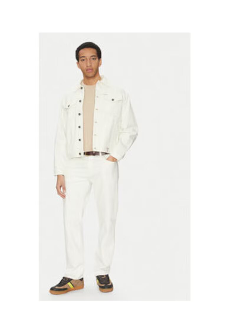 GUESS JEANS Blugi clasici cu buzunare - Ecru