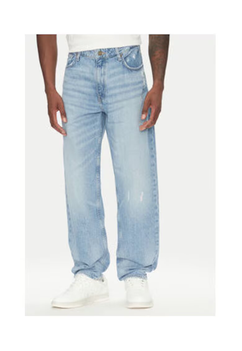 GUESS JEANS Blugi evazati cu rupturi decorative