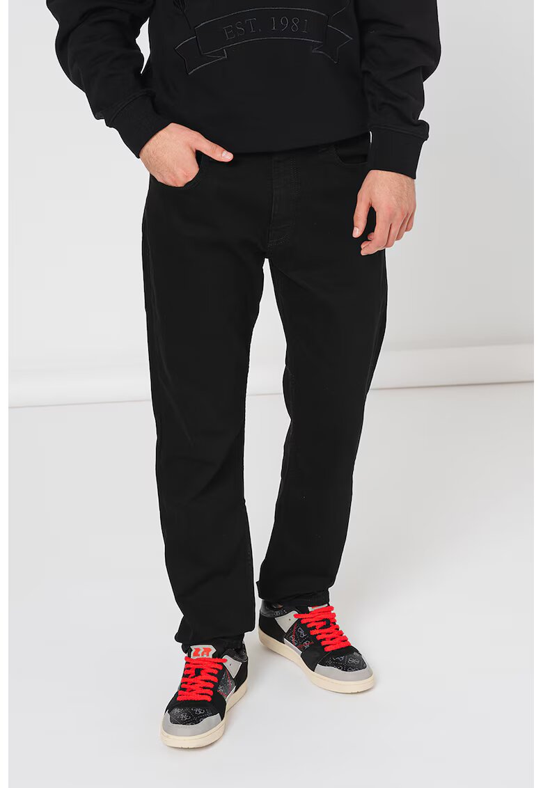 GUESS JEANS Blugi regular fit - Negru