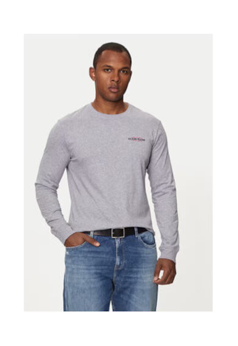 GUESS JEANS Bluza din bumbac organic