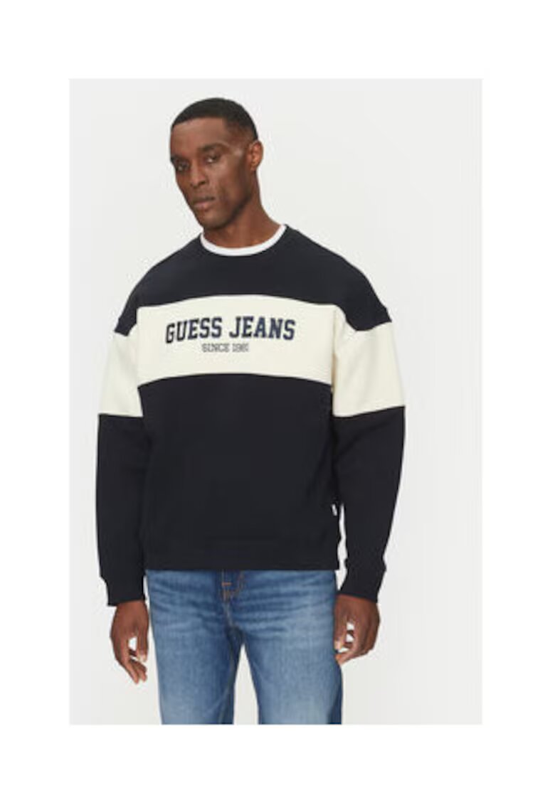 GUESS JEANS Bluza sport cu logo