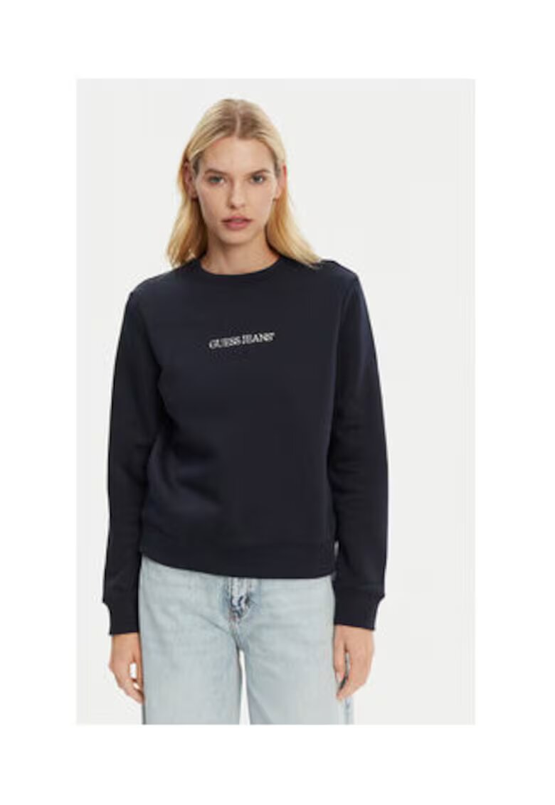 GUESS JEANS Bluzon din amestec de bumbac organic