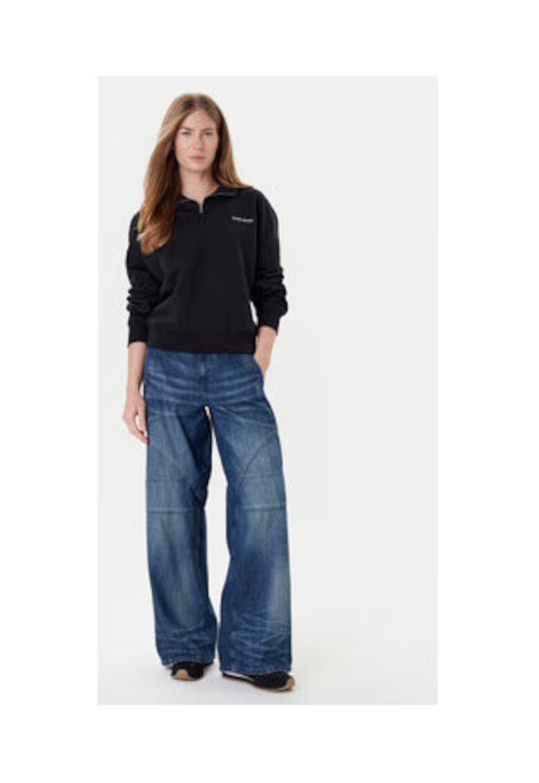 GUESS JEANS Bluzon lejer cu fenta cu fermoar