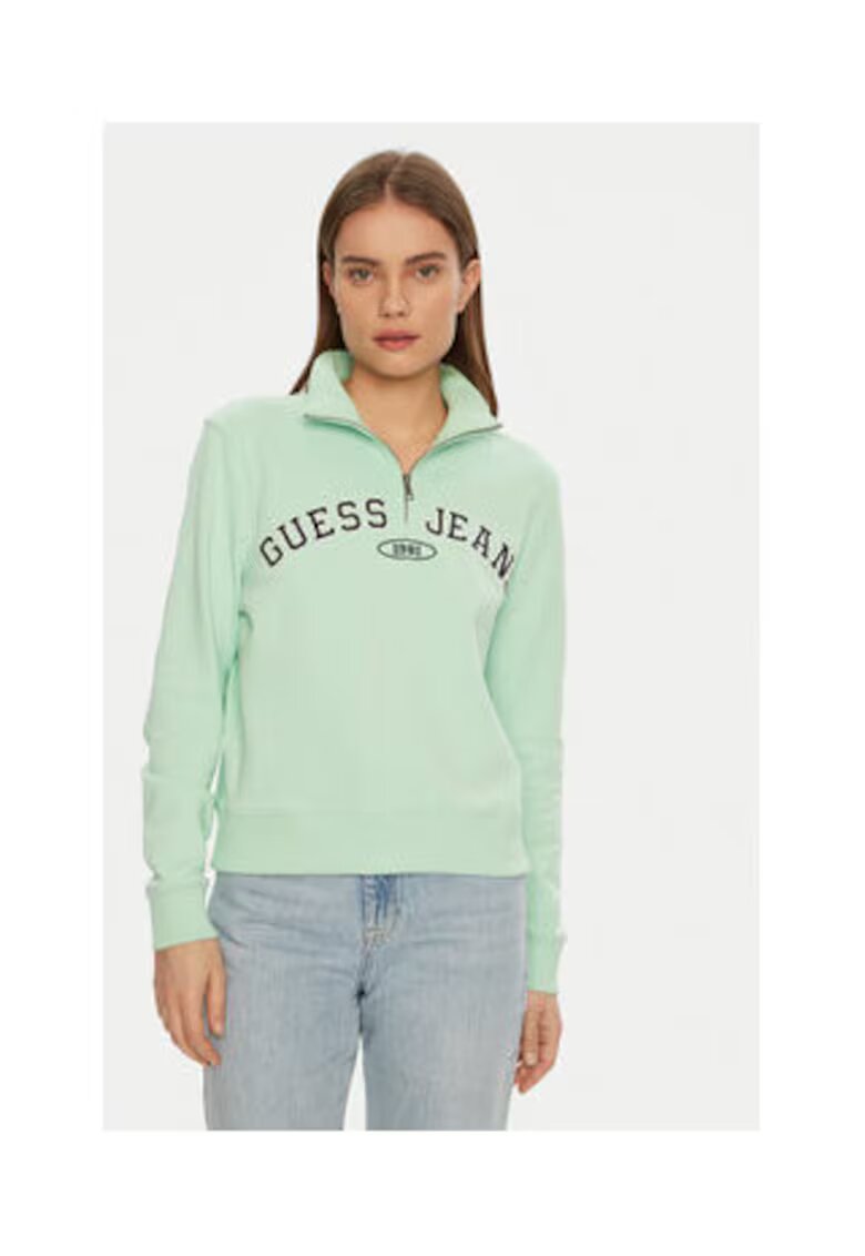 GUESS JEANS Bluzon ucu logo si fermoar
